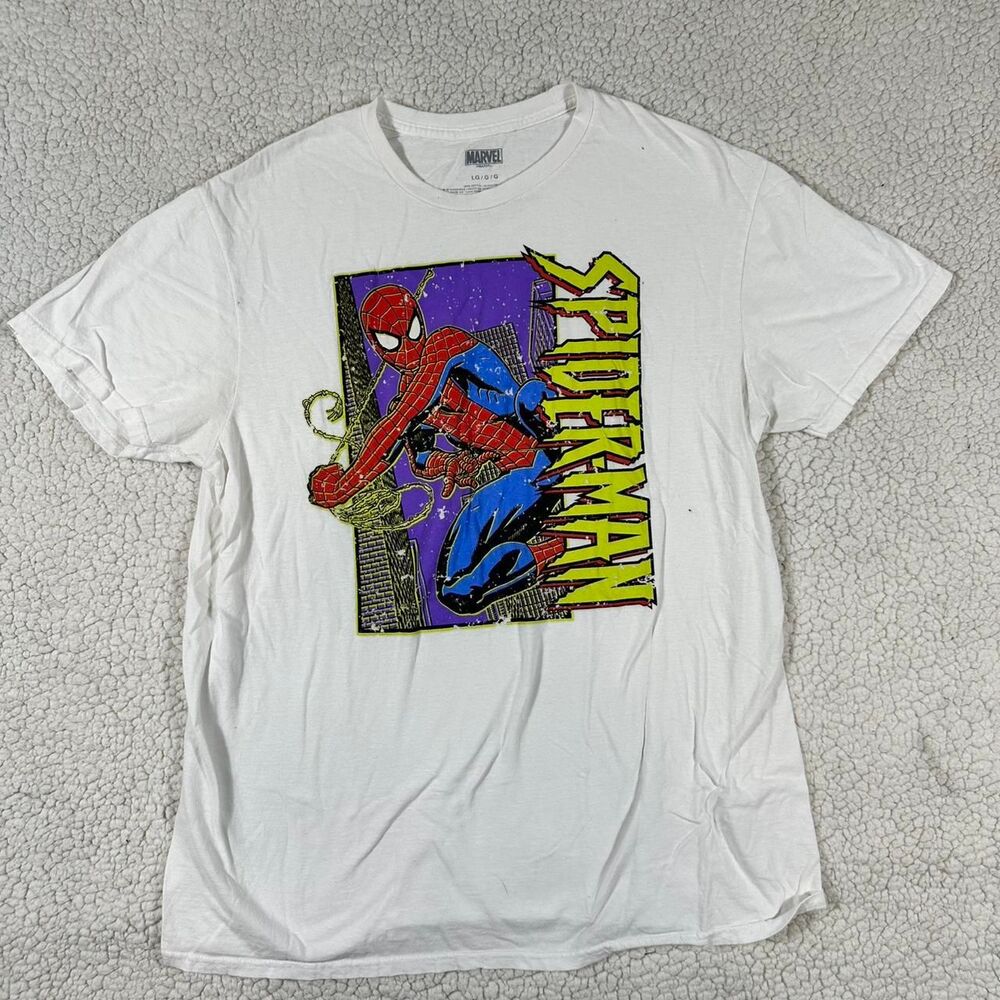 Marvel Men's White T-shirt